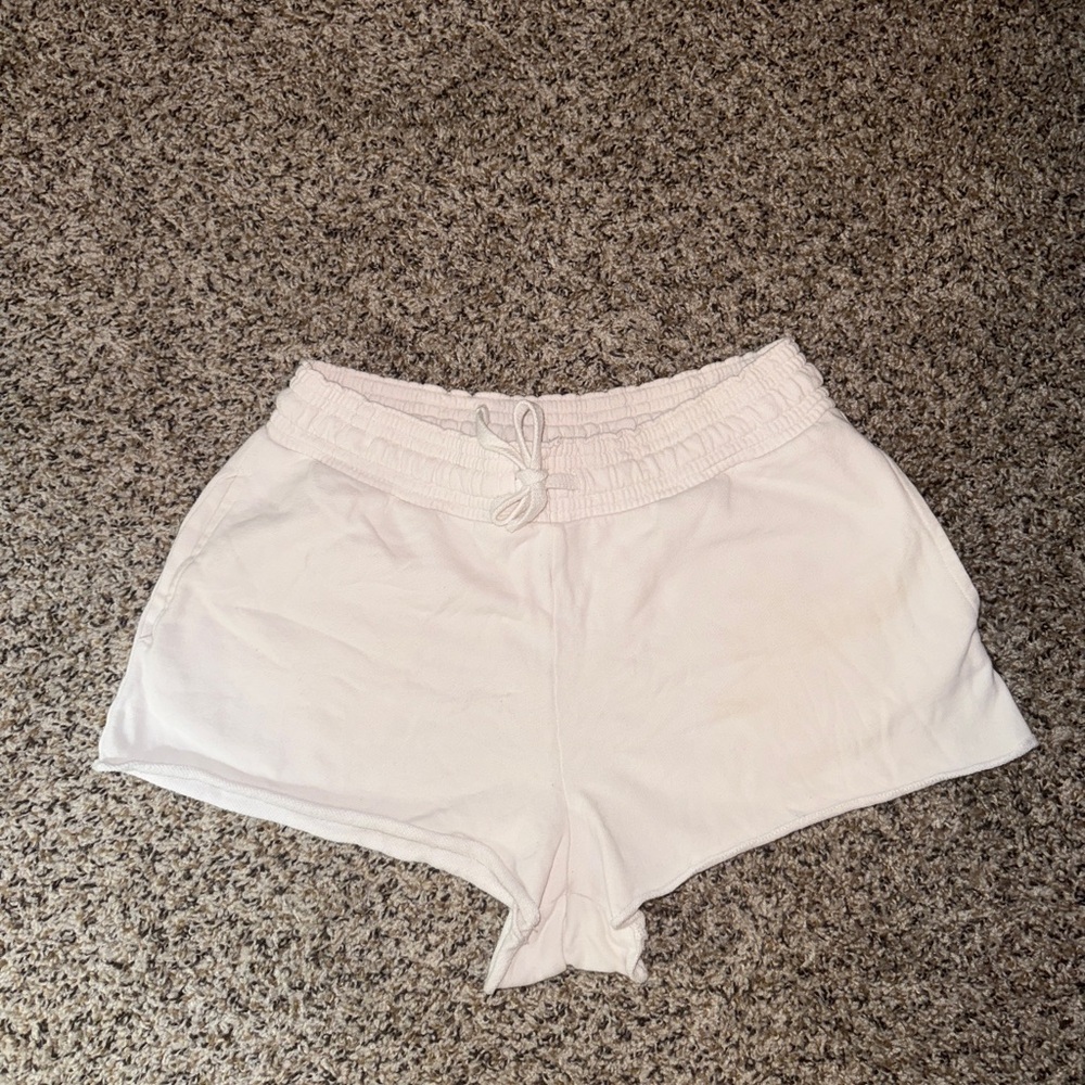 American Eagle Outfitters Cream Athletic Shorts - Picture 3 of 8